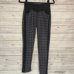🦃 Unbranded Fleece-lined Plaid Leggings Size‎ Med